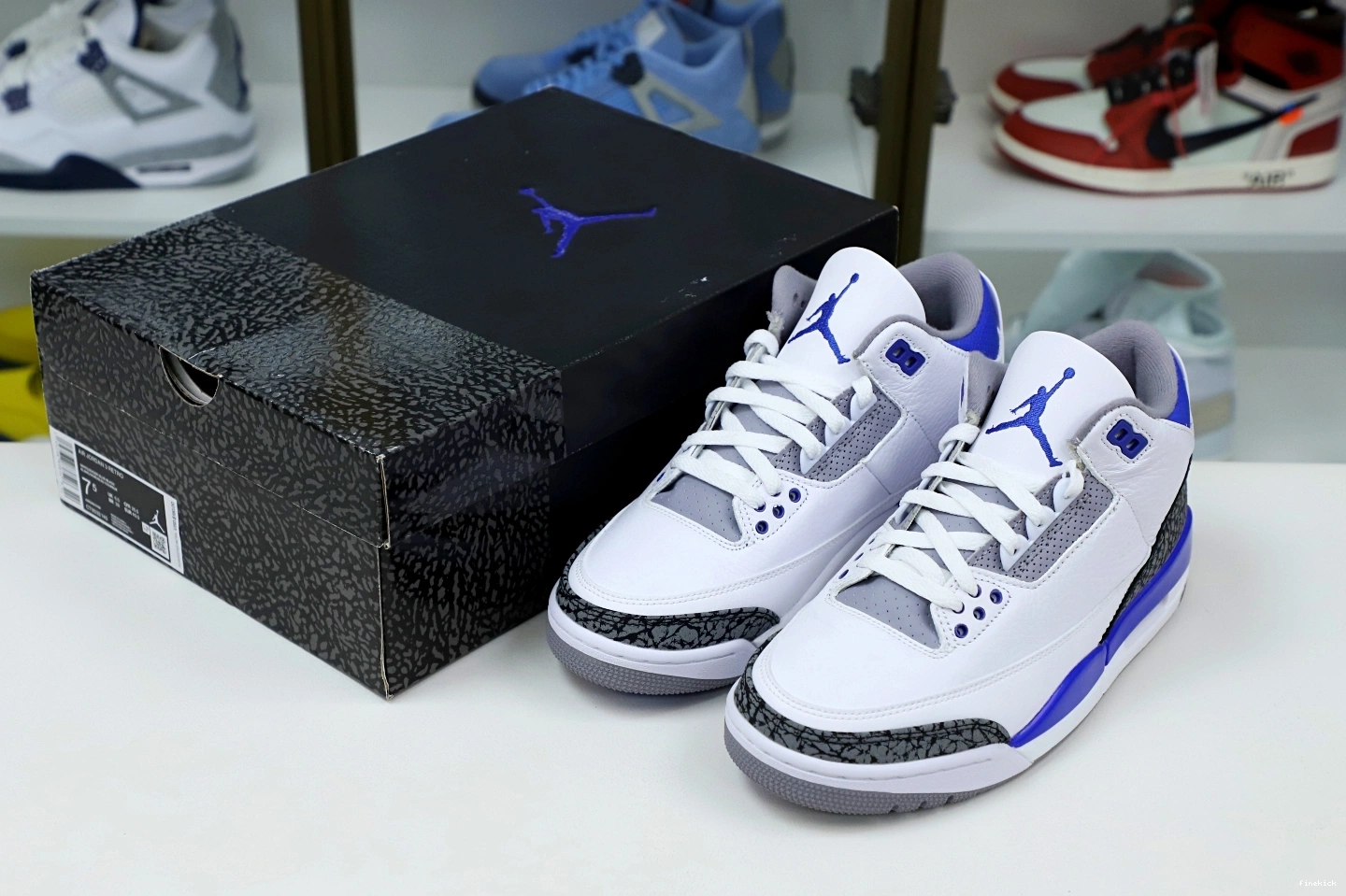 AIR 'RACER JORDAN RETRO BLUE' 3 (CT8532-145) 1224